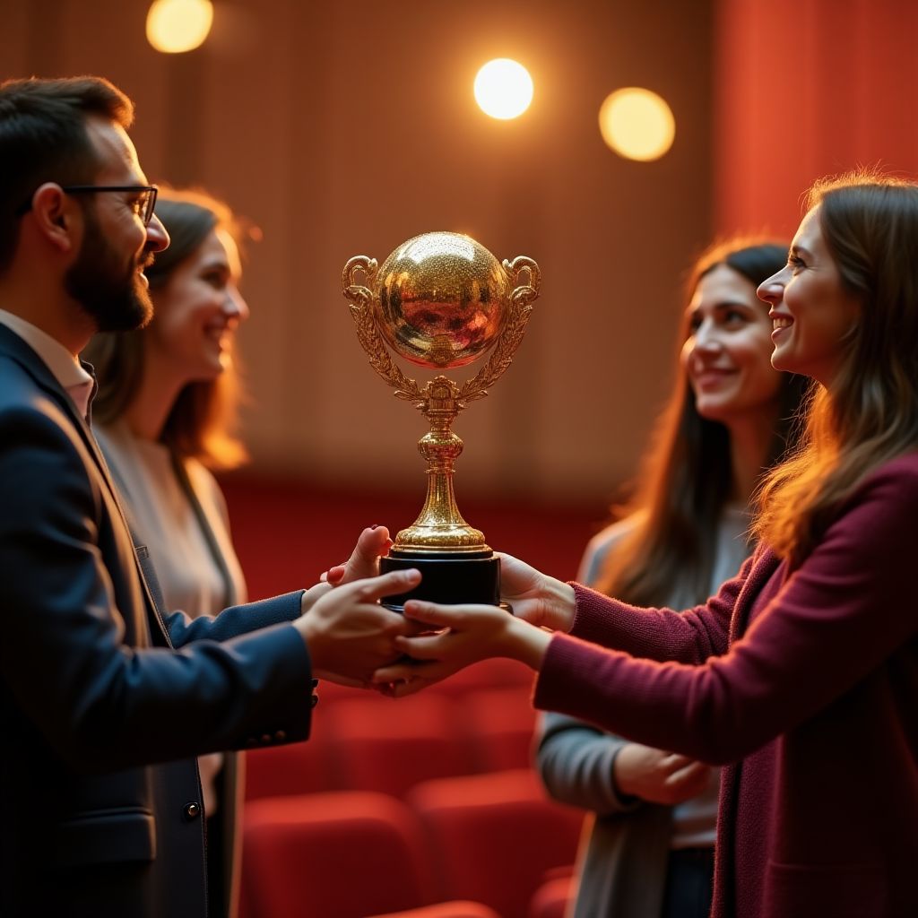 Ceremonia de premiación a la Academia Inglesa Argentina