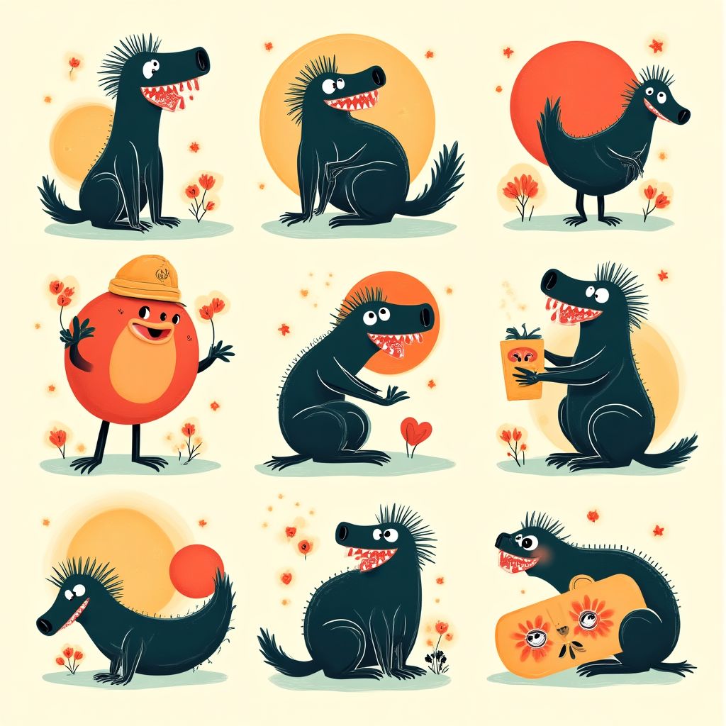 Ilustración de modismos ingleses populares
